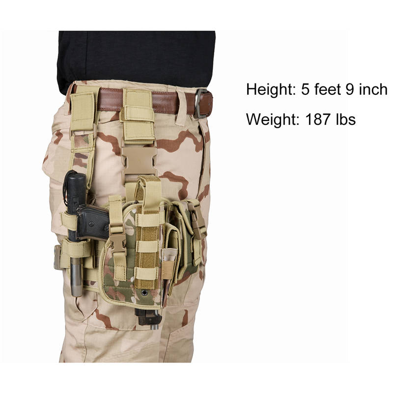 Drop Leg Holster Tactical Molle - OCP and Coyote Brown Available