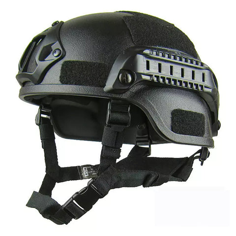 Tactical Helmet for Training and Airsoft - Black / Desert / Green